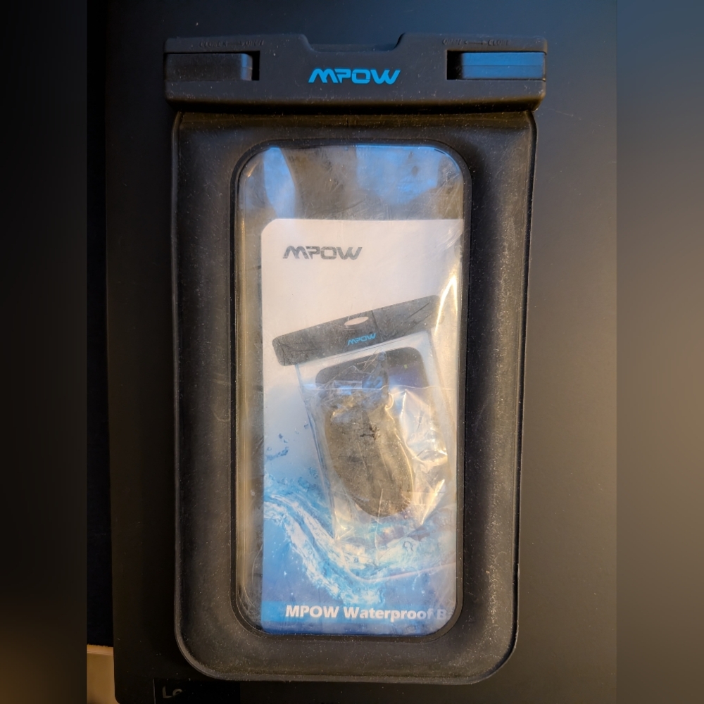 Black Waterproof Phone Case for Mobile Protection